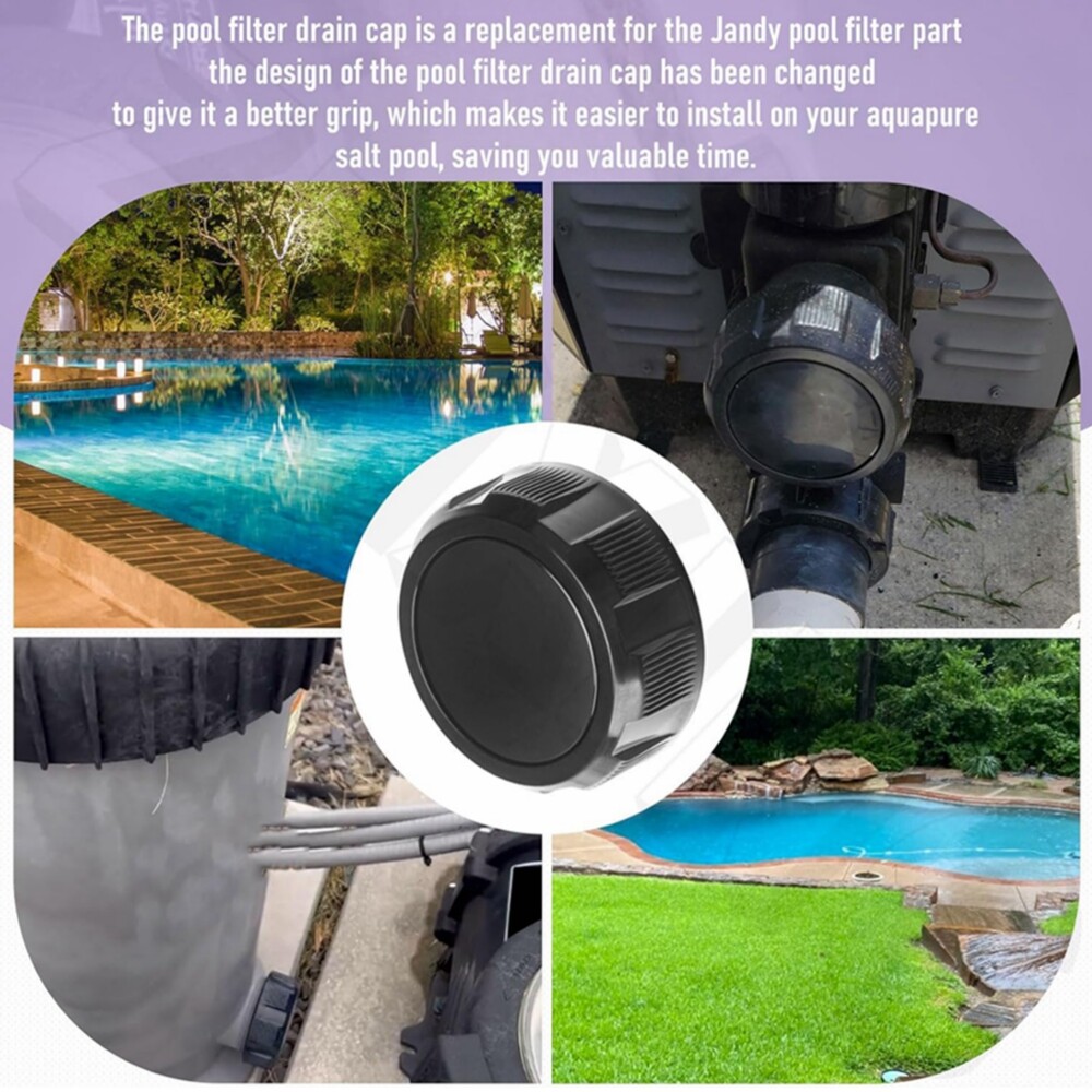 R0523000 Filter Drain Cap Assembly Fits Zodiac - Jandy DEV Series Pool Filter