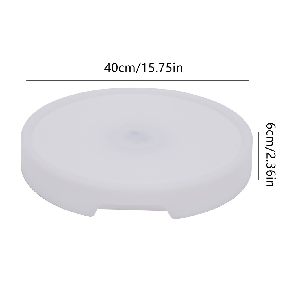 Colorful LED Serving Tray with Remote Control - Waterproof & Rechargeable