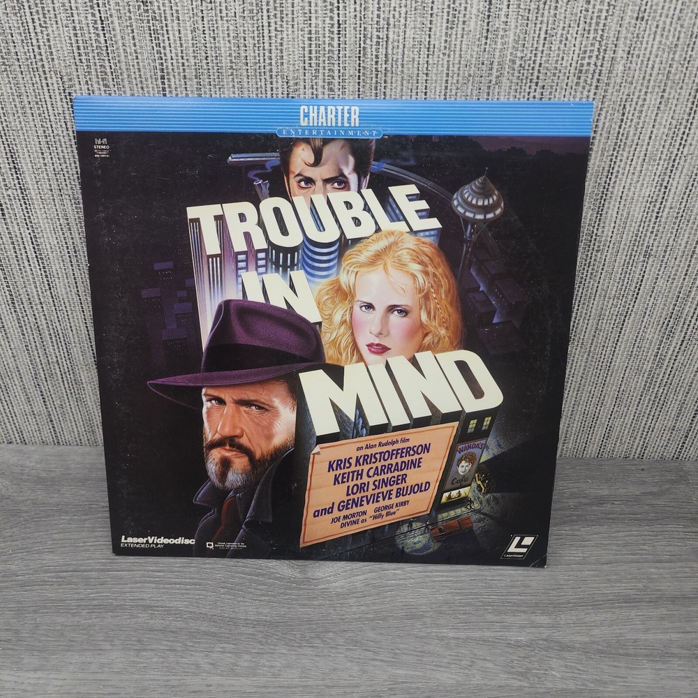 Trouble in Mind Romantic comedy Laserdisc LD