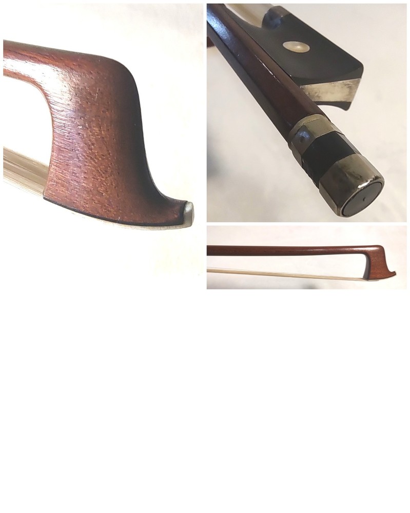 Robert M. Ernst Violin Bow, Round Pernambuco, Handmade, Germany