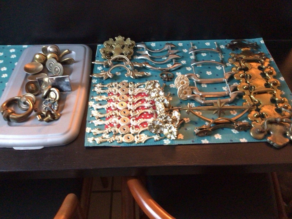 Lot Of Vintage  Drawer Pull Handles
