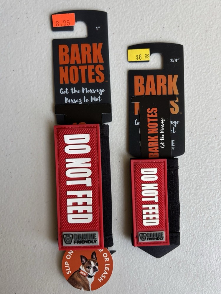 13 Piece Bark Notes Bundle Tags for Leash and Collar