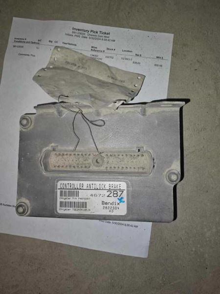 ABS Control Module Fits 1995 Dodge Neon 1042