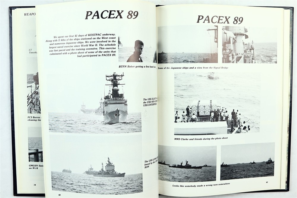USS Stein (FF-1065) 1989 1990 Westpac Deployment Cruise Book