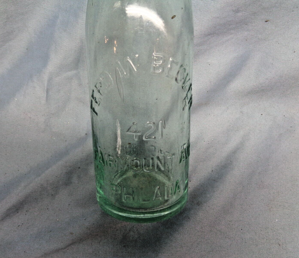 (5) Antique Nice Glass Bottles