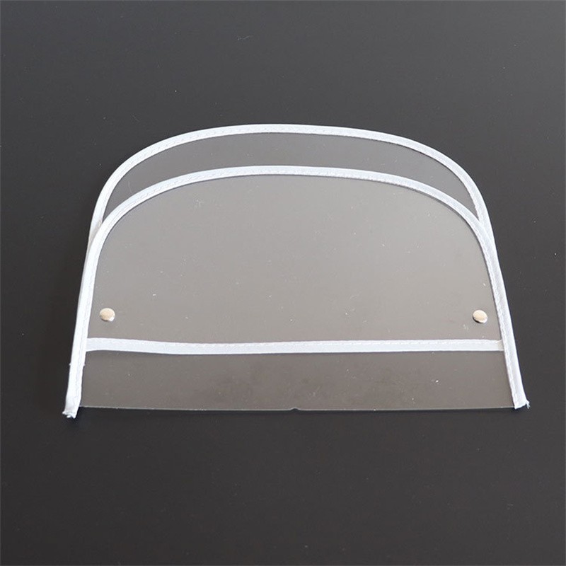 Protective Cap Replaceable Hat Brim Clear Hood Raincoat Jacket Face Protector