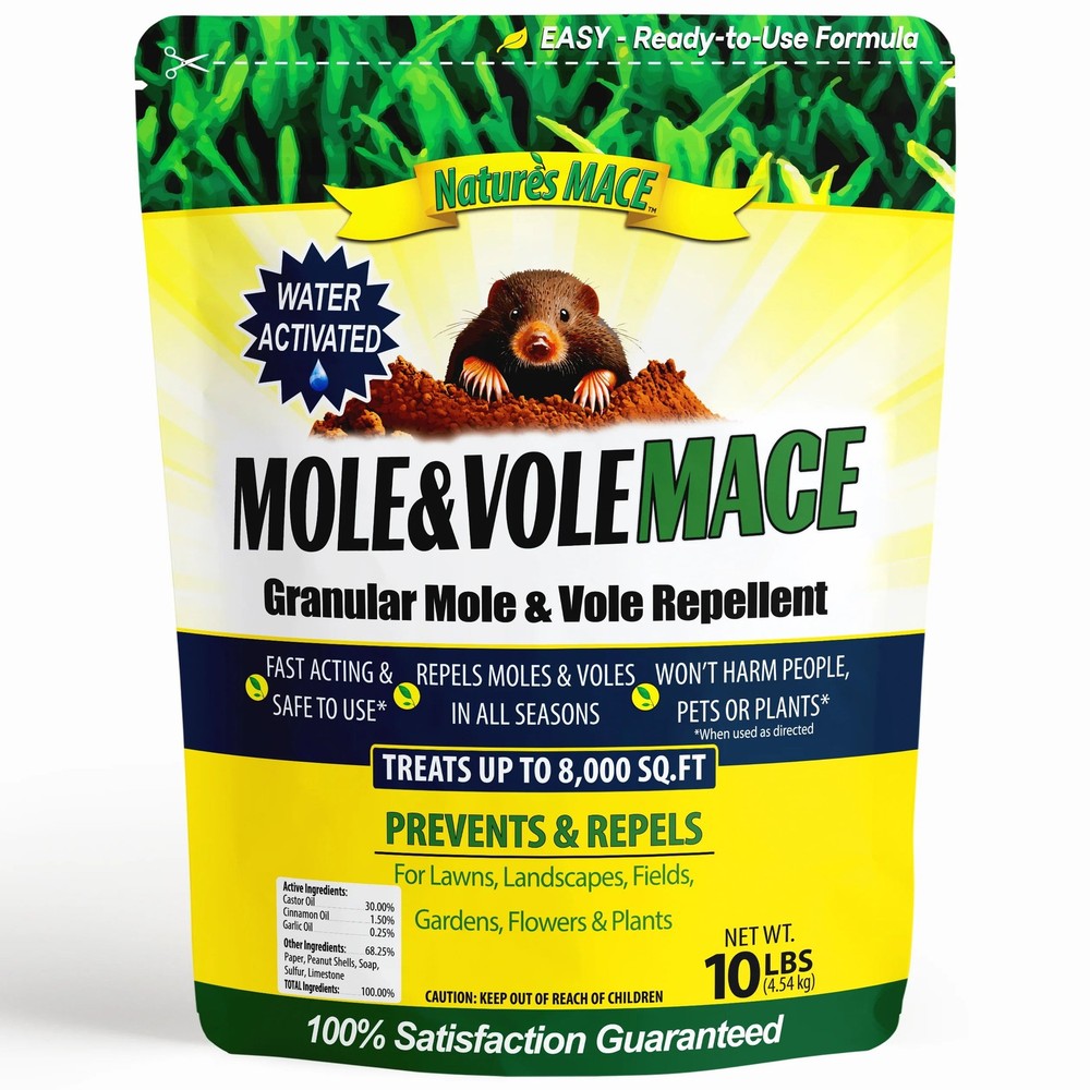 Nature's MACE Mole & Vole MACE Granular Mole & Vole Repellent
