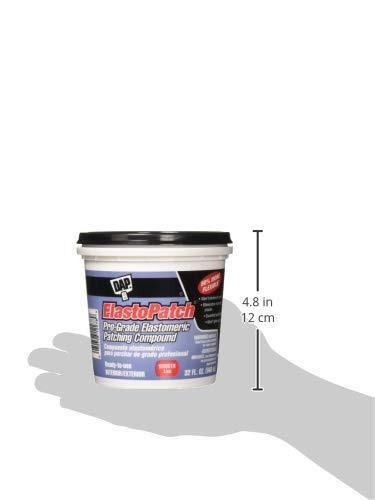 1 qt Dap 12278 ElastoPatch White Pro-Grade Elastomeric Patching Compound