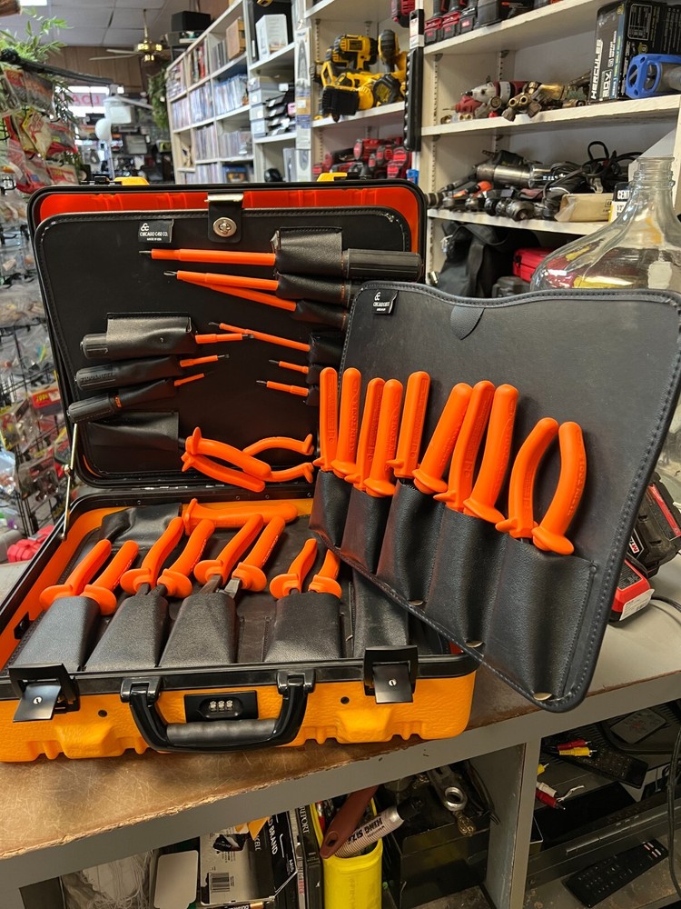 Klein Electrician Tool Set with hard case