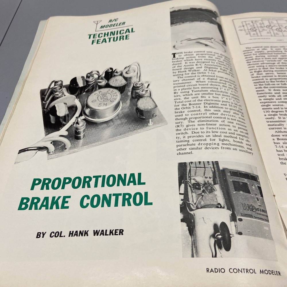Radio Control Modeler Magazine August 1966