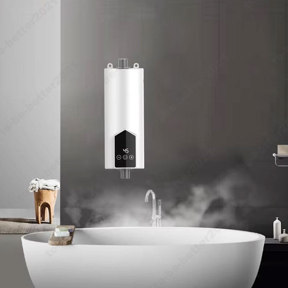 3500W Instant Electric Tankless Water Heater Under Sink Hot Shower Bath Kitchen