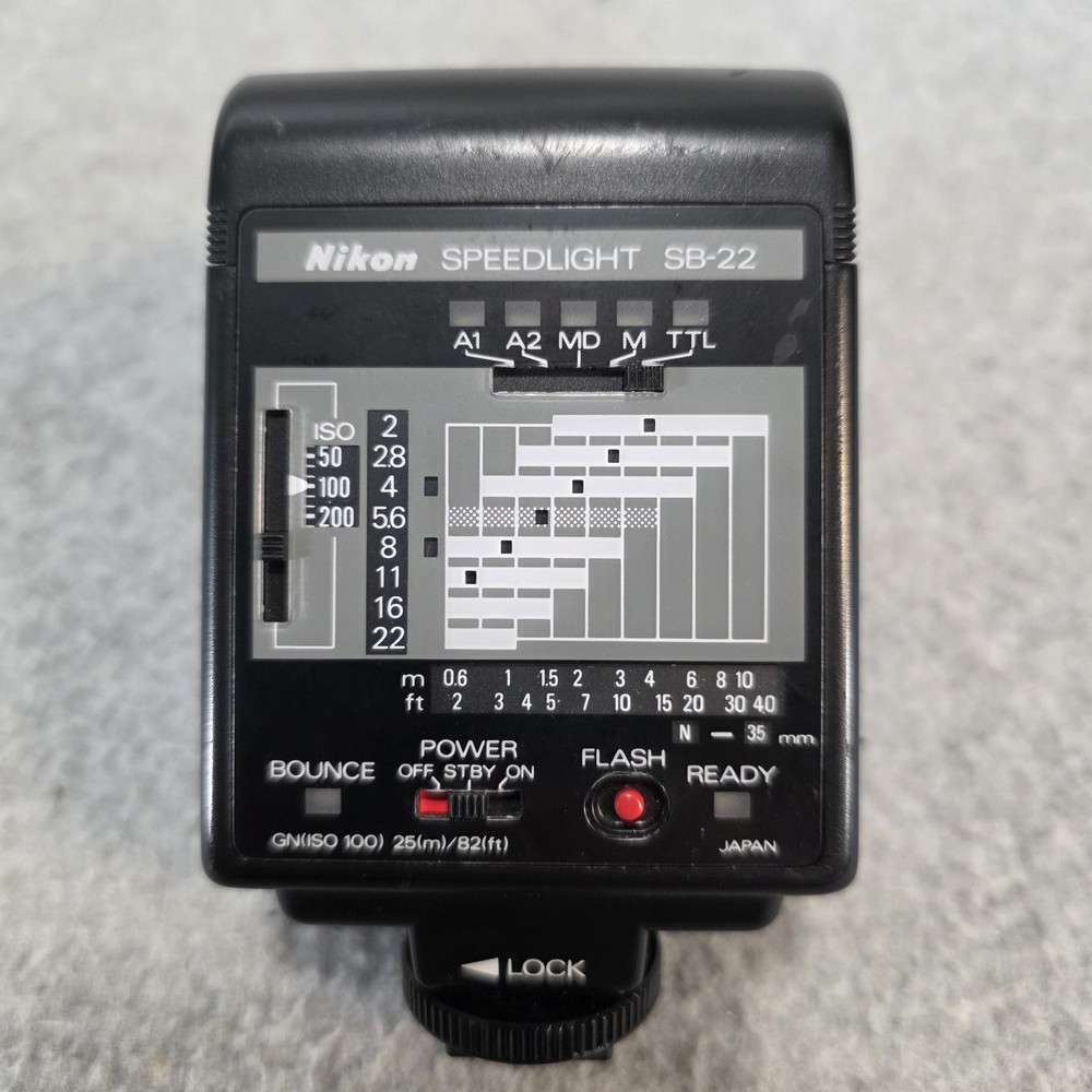 Nikon Speedlight SB-22 Shoe Mount Bounce Flash