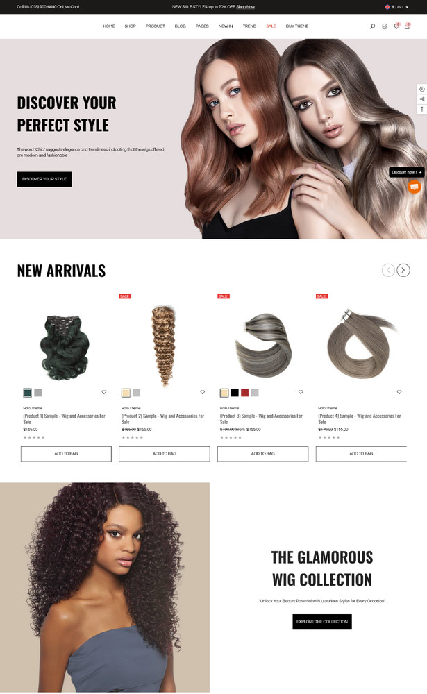 Hola - Multipurpose Shopify Theme | Responsive eCommerce Template | Optimized