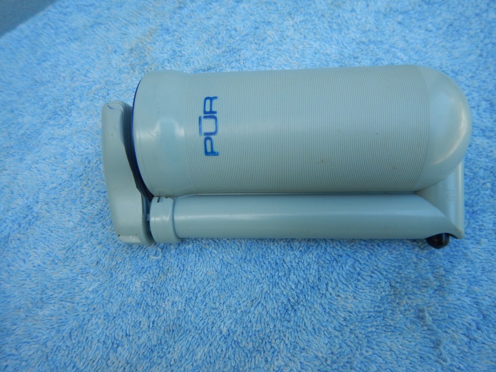 Pur Hiker Microfilter Water Filter Backpacking w/ Storage Bag, Bottle Never Used