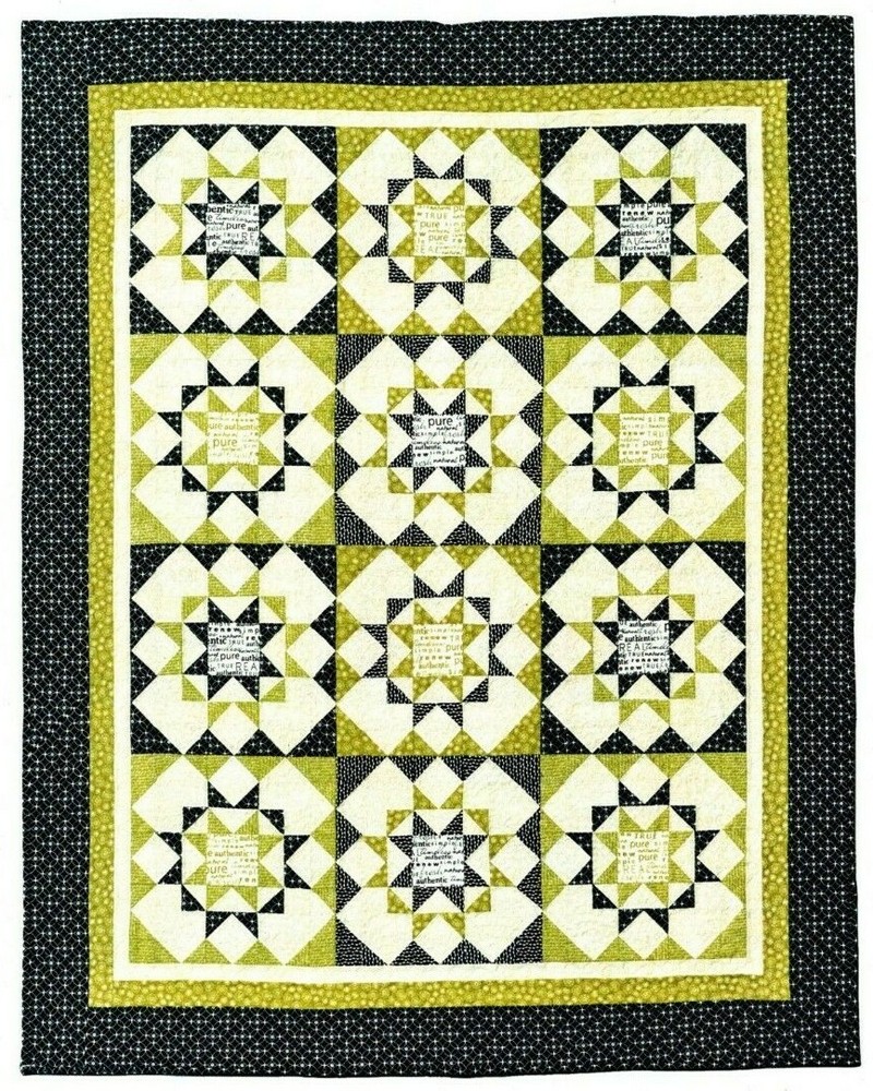 Eclipse Quilt Pattern Pieced LS