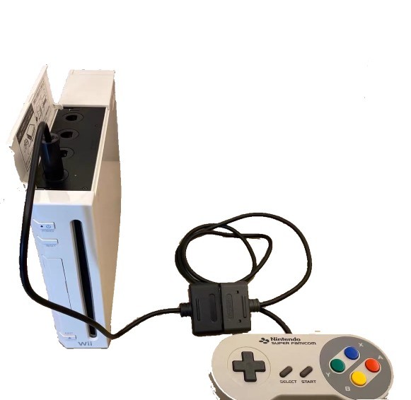 Super SFC SNES Handle to NGC /Wii console Adapter Cable