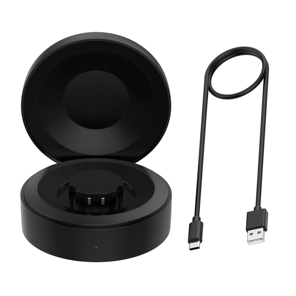 Portable Black Type-C 6-7# Smart Ring Charger Charging Case For RingConn