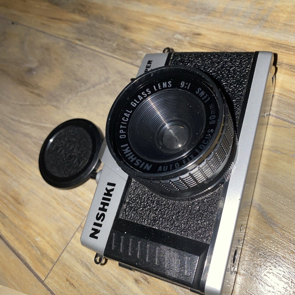 Nishiki Super II 35mm Camera w/Original Box Pre-Owned