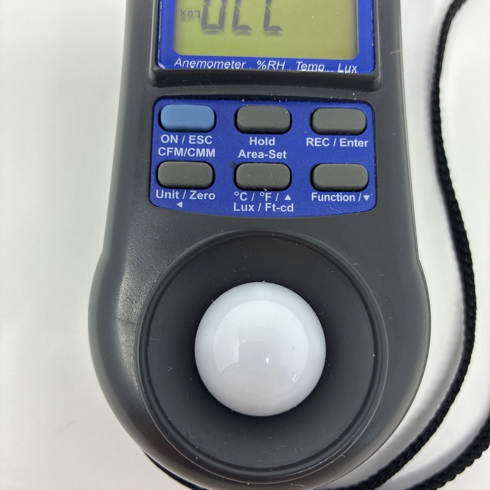 Supco DAVM+ Digital Air Flow Meter Vane Anemometer Thermometer