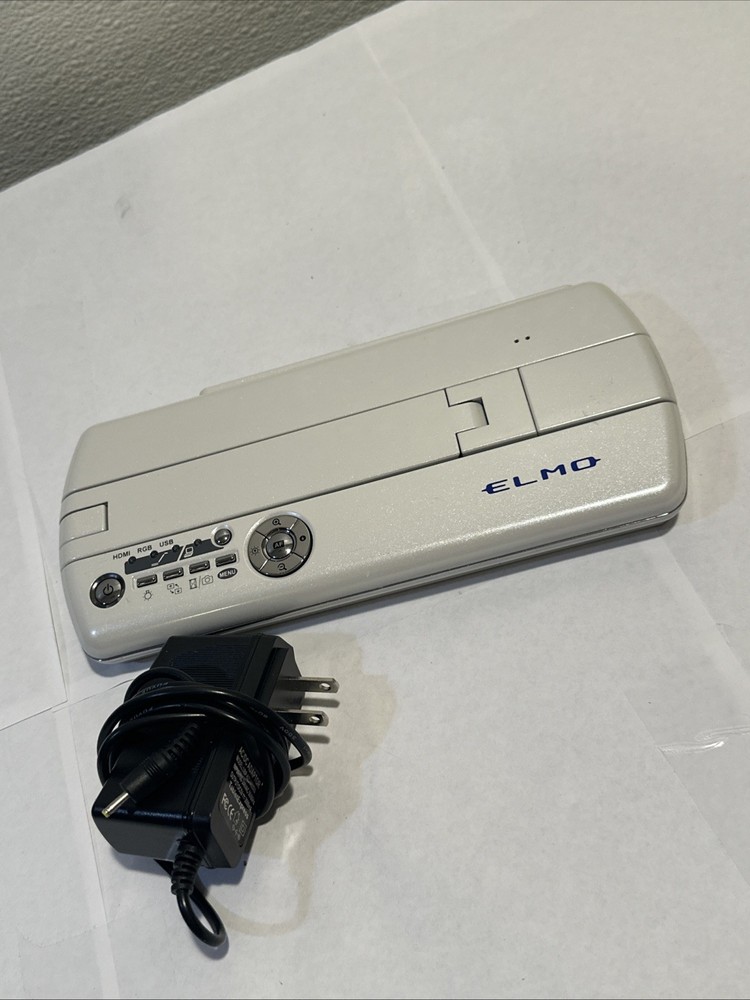 Elmo MO-1 Visual Presenter Document Camera HDMI VGA USB Includes Power Cable