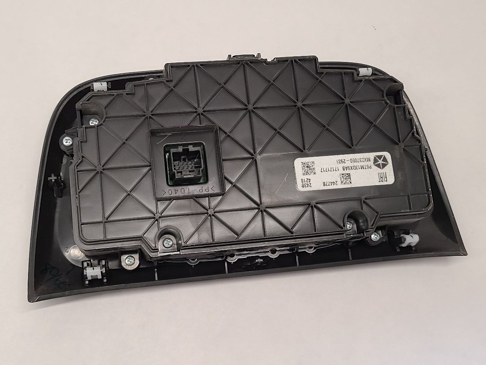 A/C Selector Switch fits 2019 Jeep Compass AC w/dual zone control w/integr