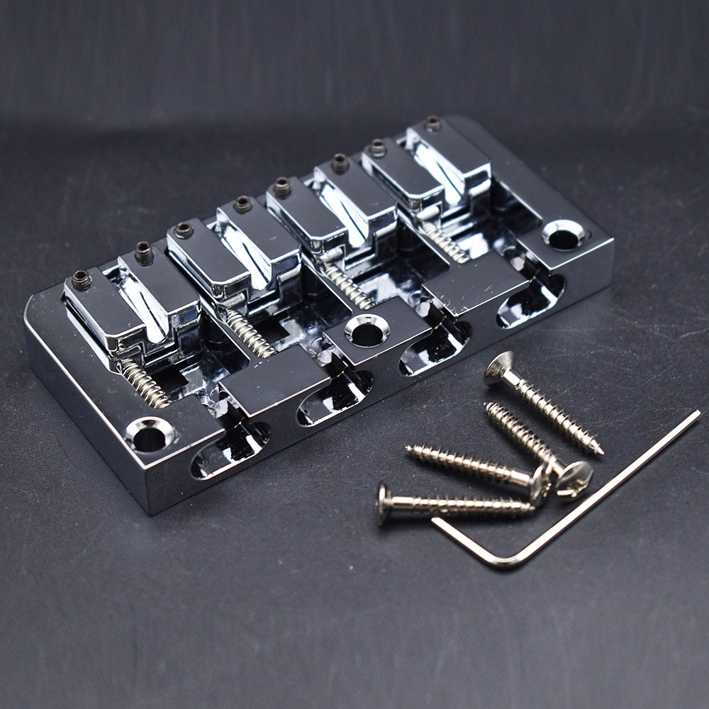 High-end four/five-string bass bridge, bass string plate, reverse bridge