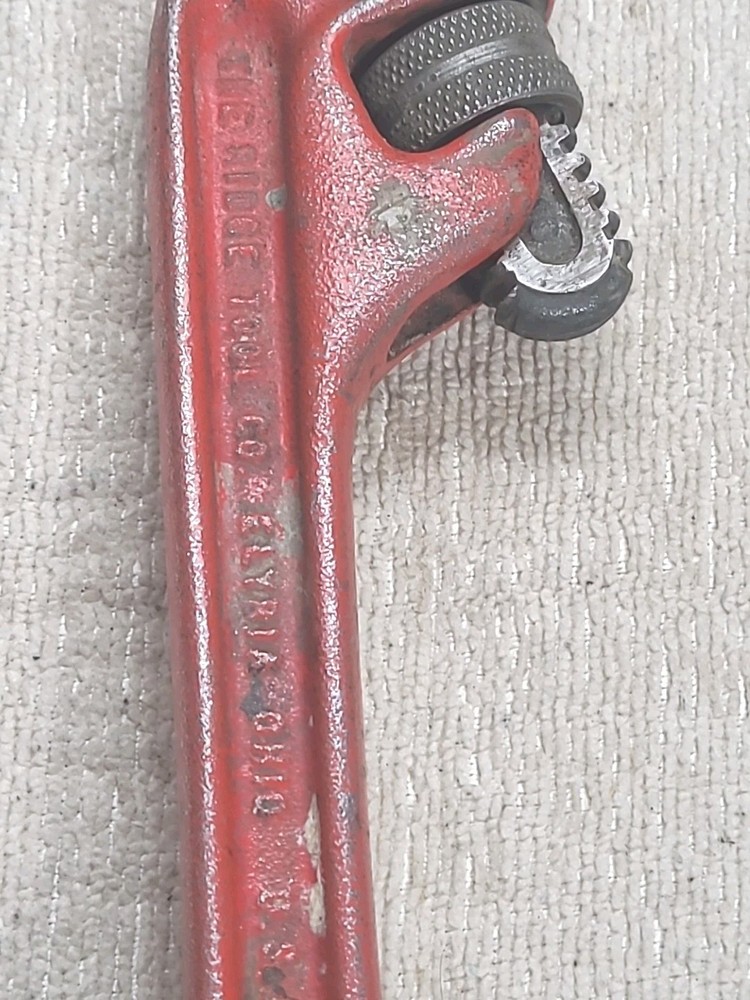 RIDGID E10 Offset Pipe Wrench U.S.A. MADE TOOL, E-10 *FREE SHIPPING