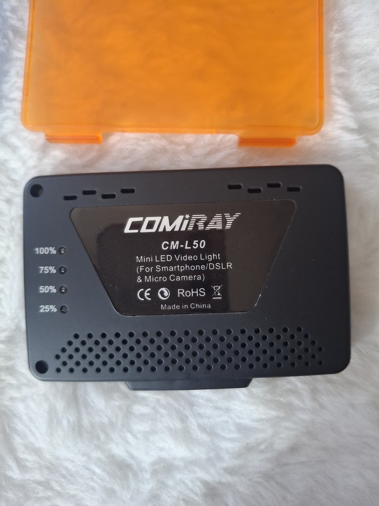 4pc Mini Camera Smartphone DSLR LED Video Light Panel (ComiRay CM-L50)
