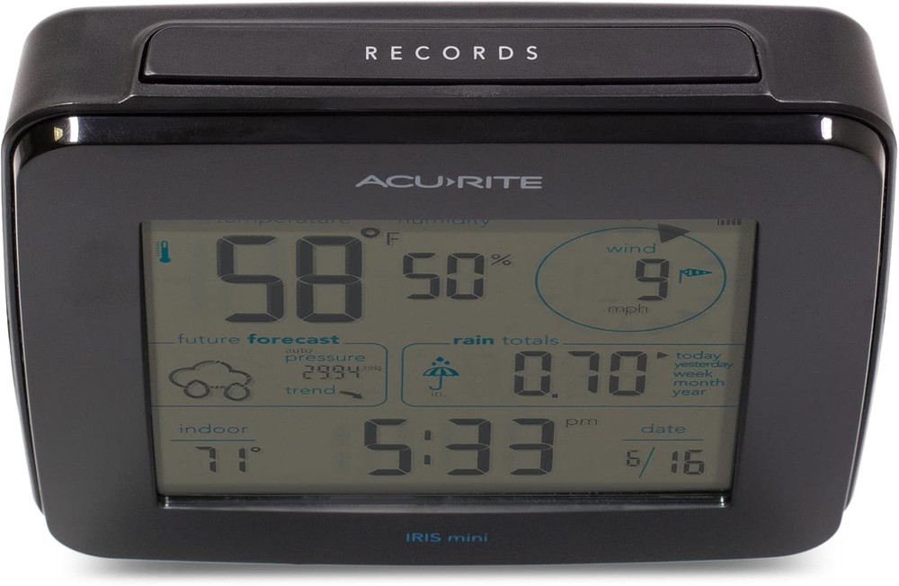 Iris Weather Station with Mini Wireless Display