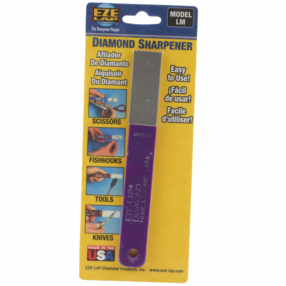 Eze-Lap Economy Diamond Sharpener Medium Grit Sharpening Surface