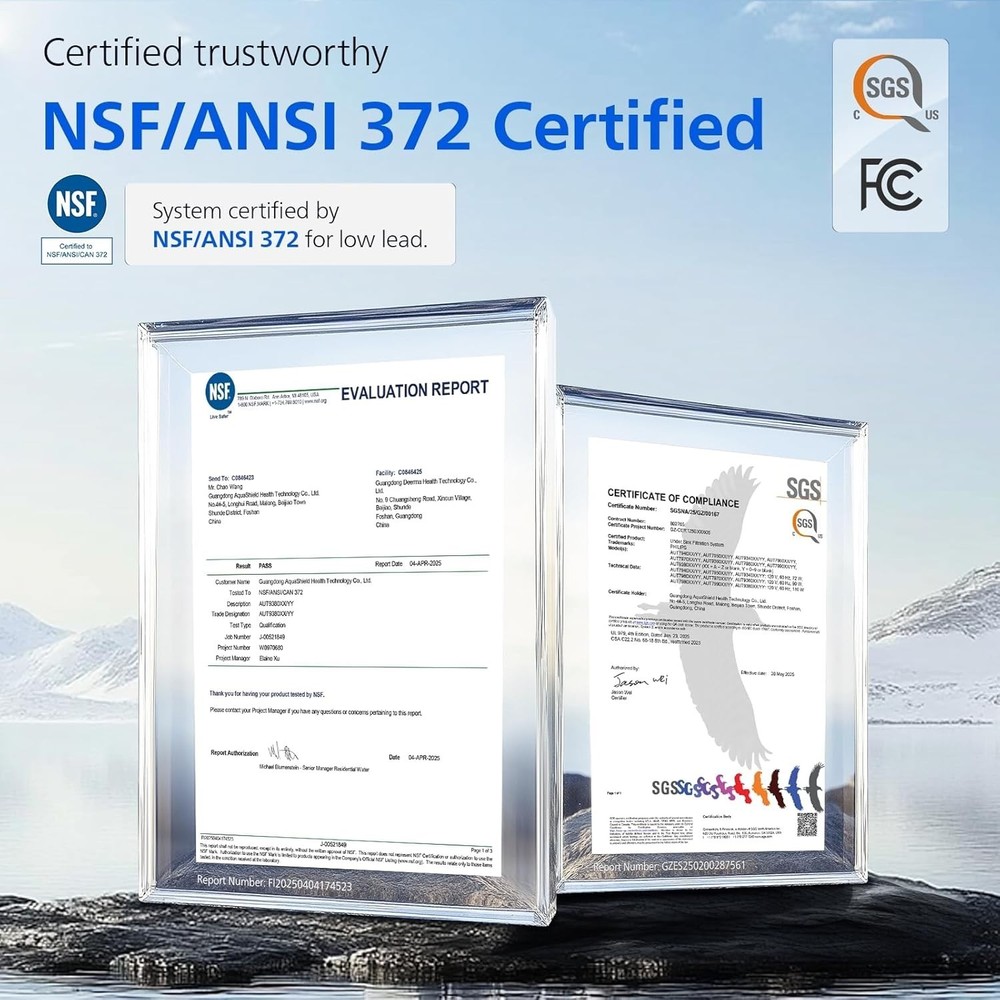 Philips AUT9340 Reverse Osmosis System, Tankless Under Sink Water Filter System