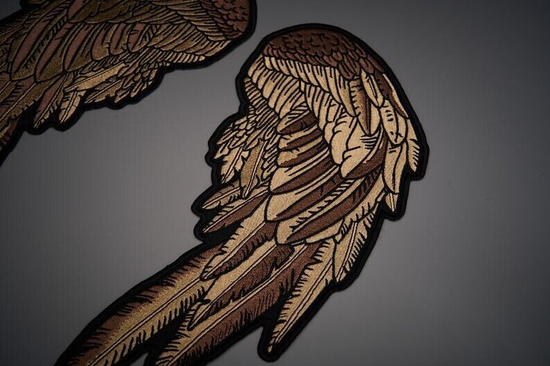 Angel wings patch Large Back Patch for jacket