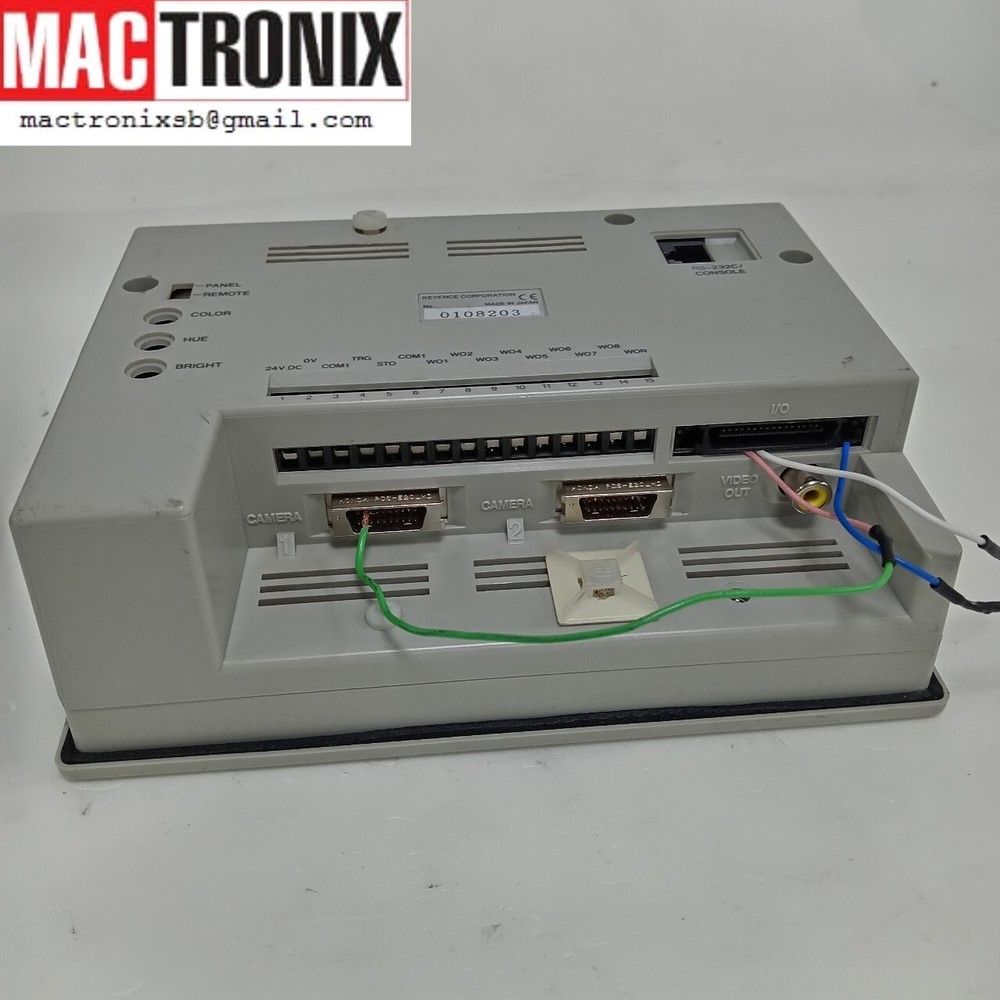 Keyence CV-551 Vision Display System For YTEC YT-6300