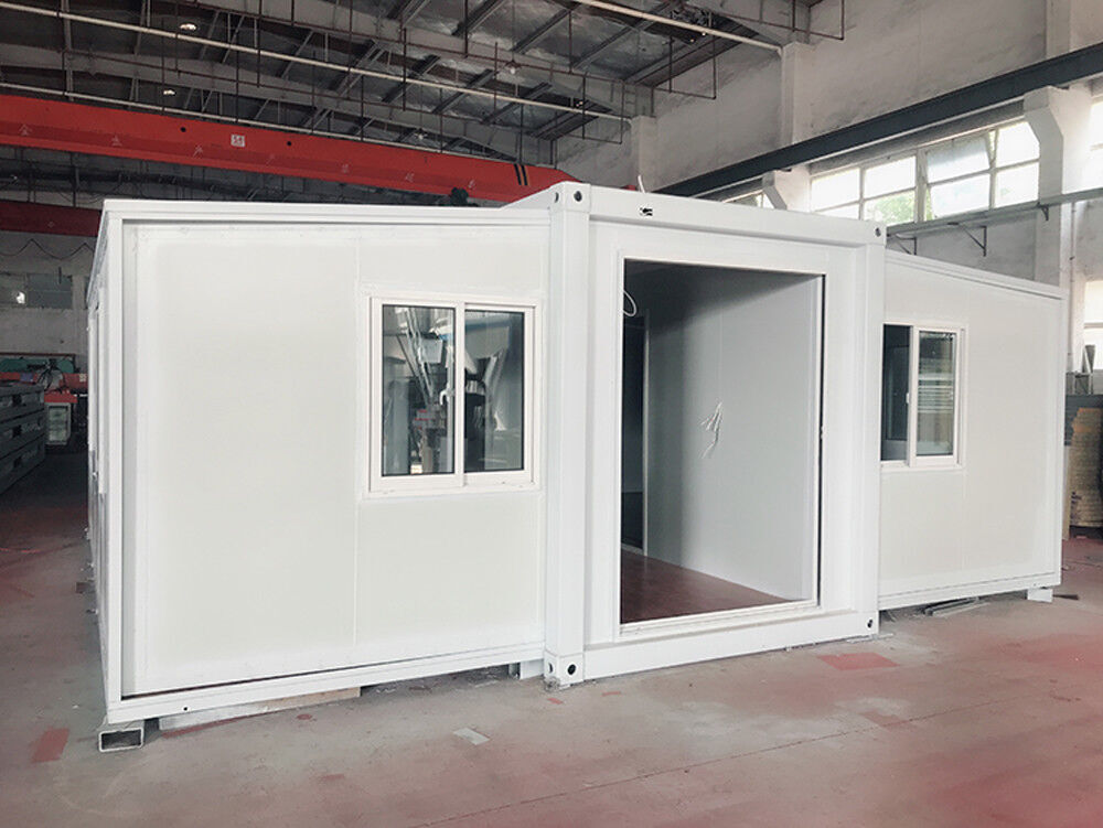 2-Pack 20FT Mobile Expandable Container House Utilities Full Bathroom/Bedroom