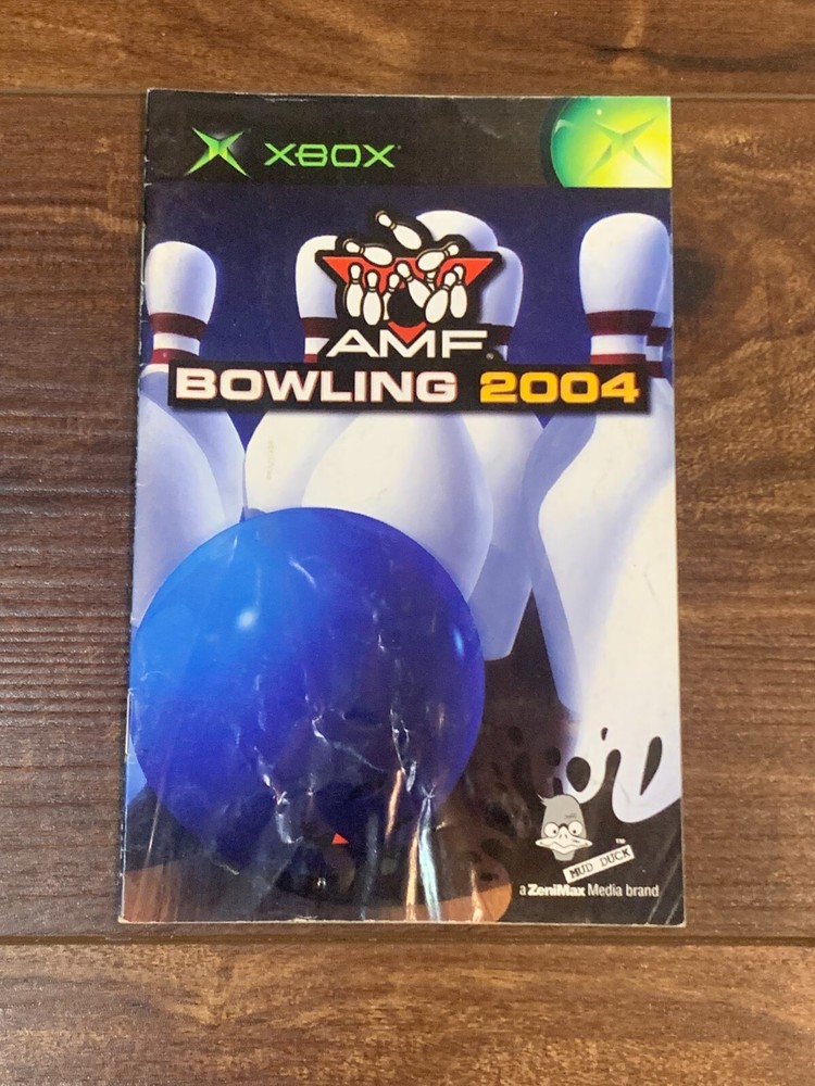 AMF Bowling 2004 XBOX Instruction Manual Only
