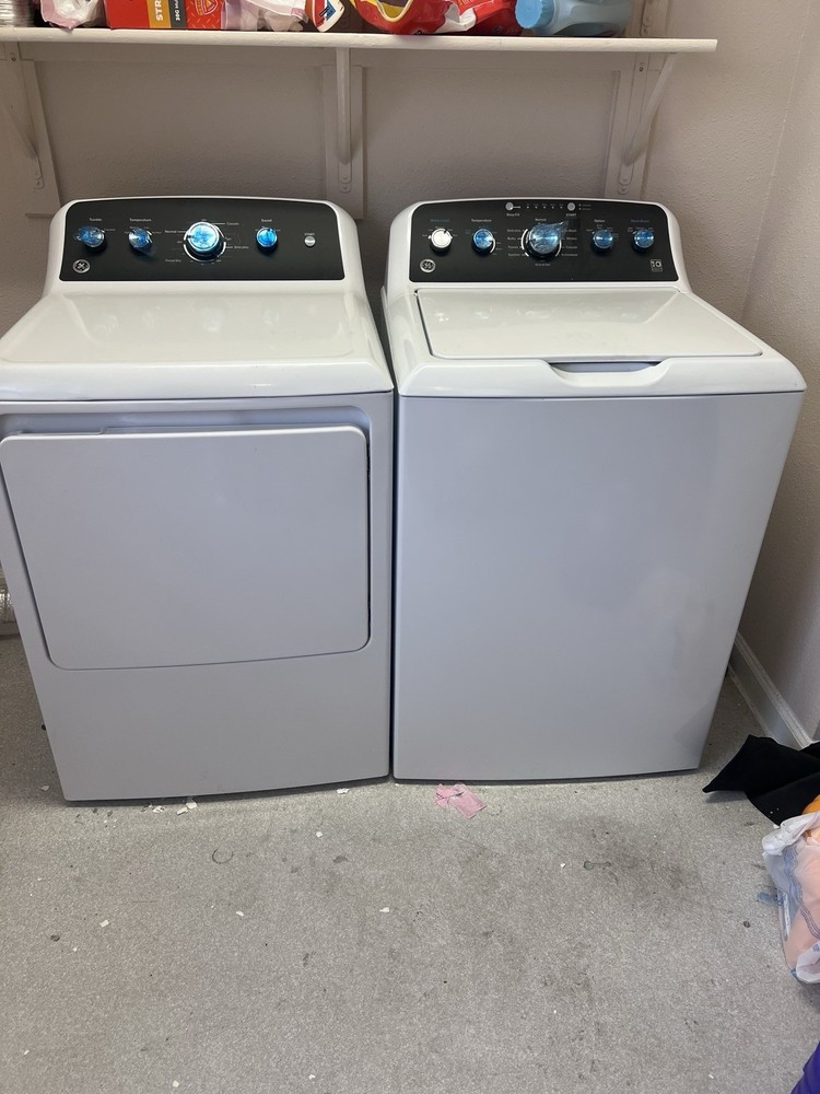 electric washer and dryer set used