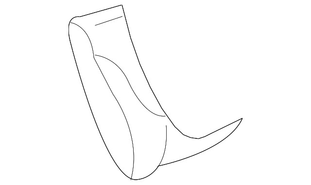 Genuine GM Seat Back Pad 88977807