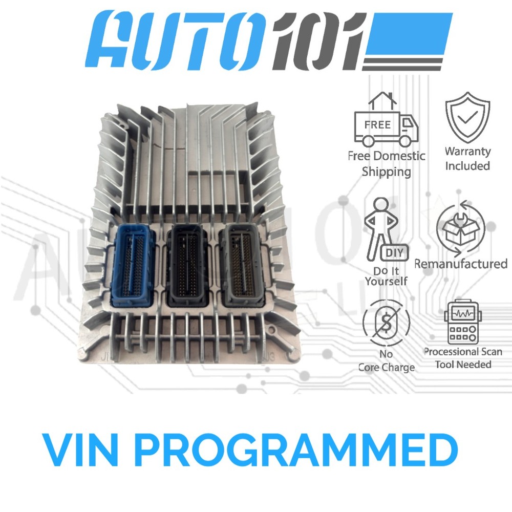 VIN Programmed 2010-2011 GMC Terrain Engine Computer ECM 12651993 GM