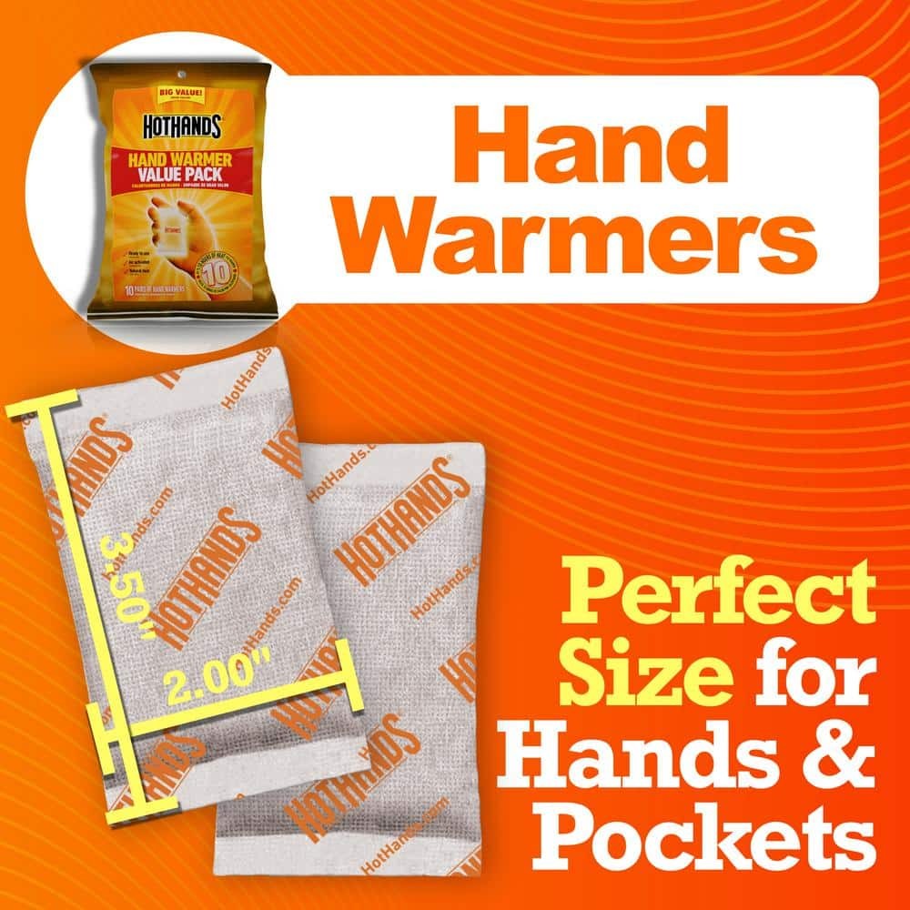 NEW HotHands Hand Warmers 10 Pair Value Pack