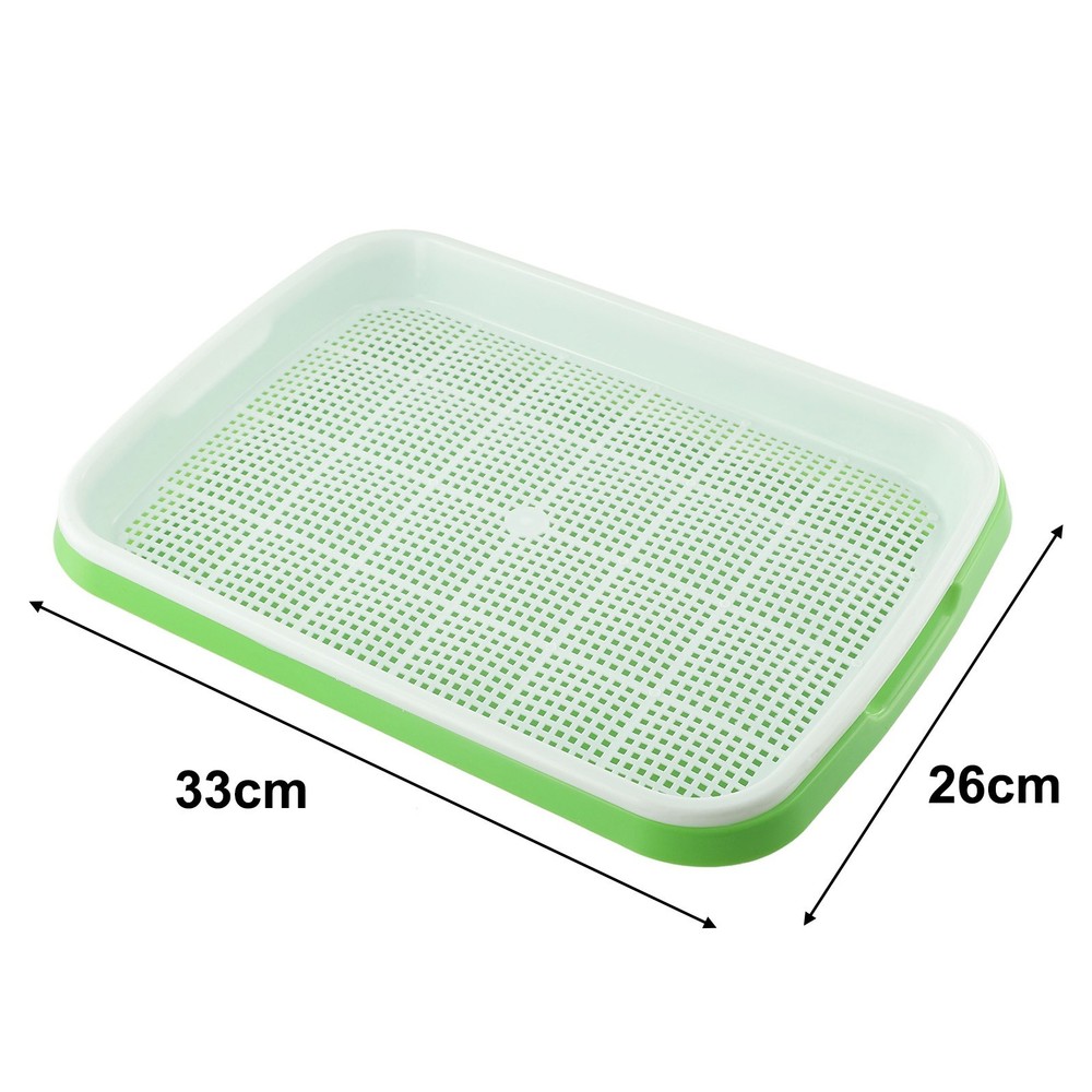 Plastic Sprouting Tray Pots Accessory Cells Container Germination Parts
