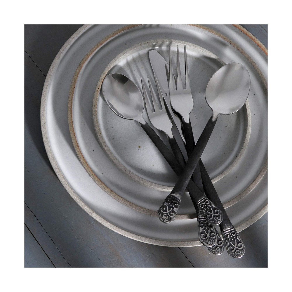 Gourmet Settings Avalon 20-Piece Flatware Set, Service for 4 20pc Flatware Set