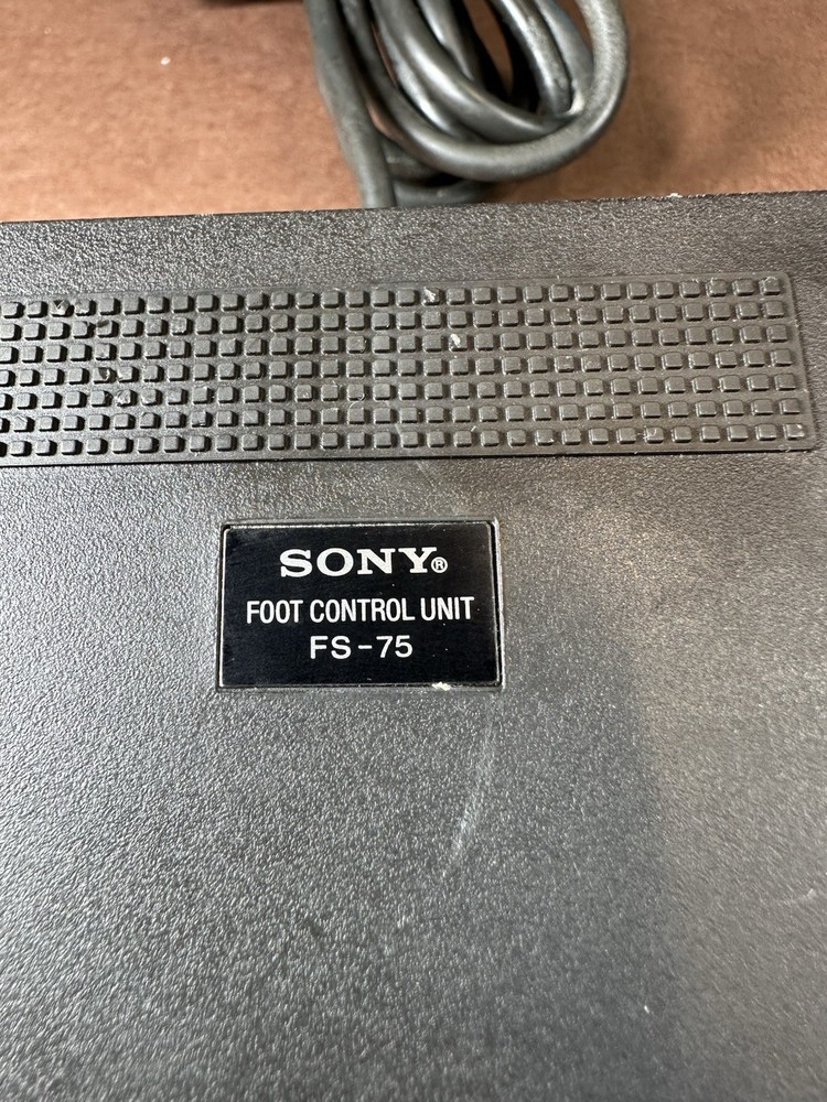 SONY FS-75 FOOT CONTROL PEDAL UNIT Ships Fast!