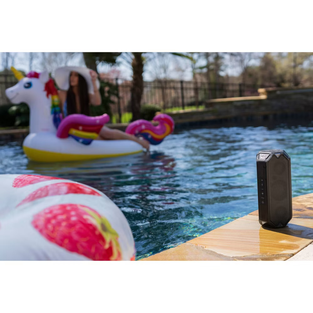 Altec Lansing HydraBoom Bluetooth Speaker - Black