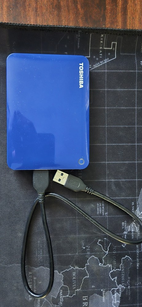 Toshiba 1tb External Hard Drive Blue