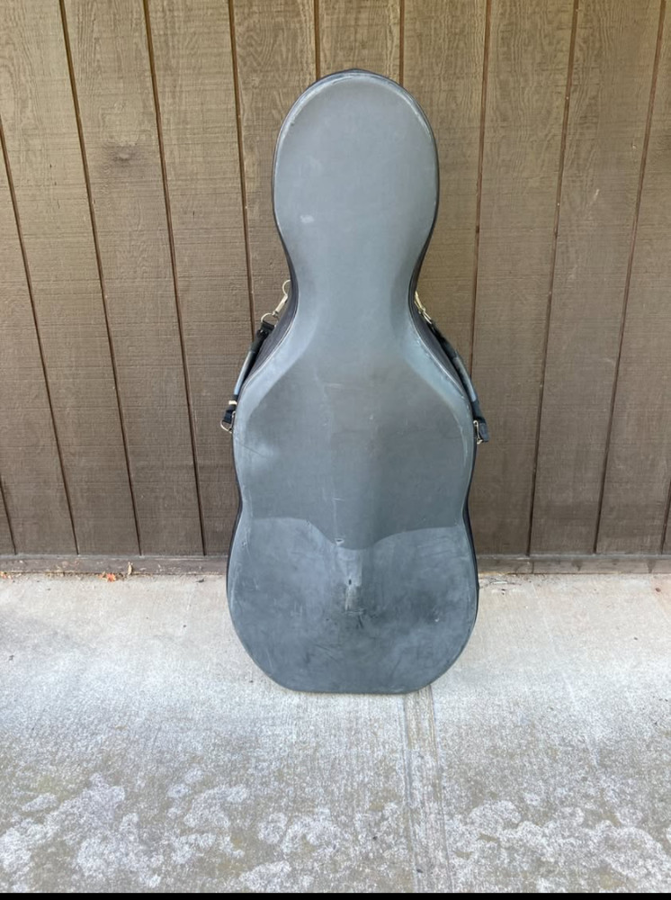 Bam Cello Flight Cover Case Black Used