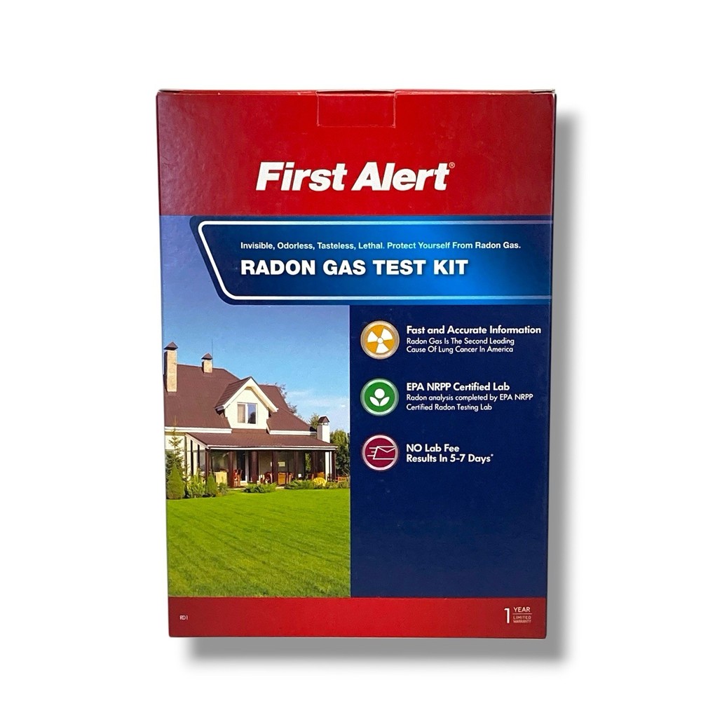 First Alert Radon Gas Test Kit, RD1