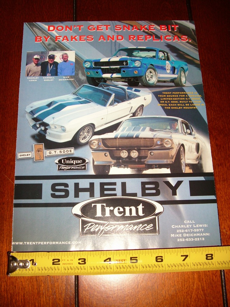SHELBY TRENT UNIQUE PERFORMANCE  ORIGINAL 2005 AD