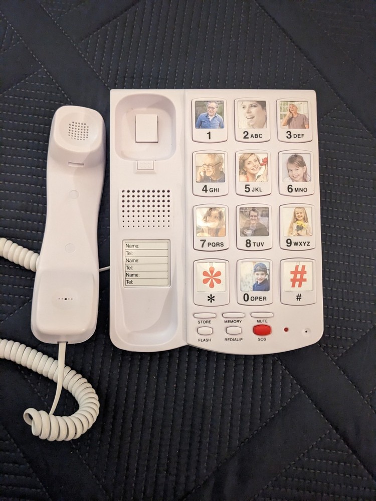 Excelltel Future Call Picture Phone With One Touch Dialing/Model # LD-828