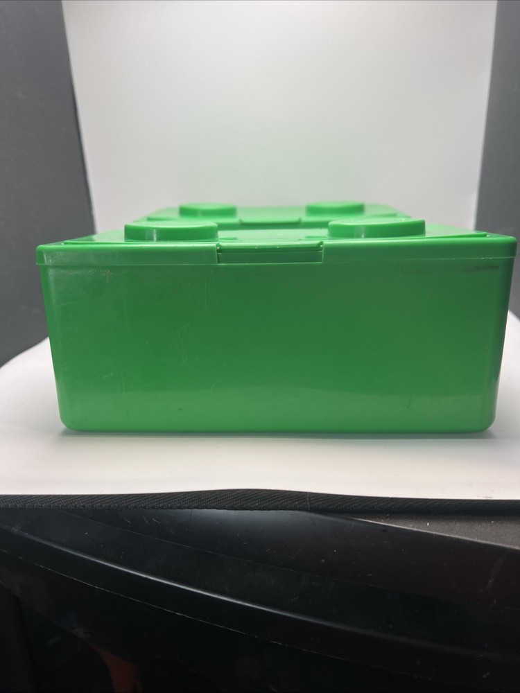 Vintage Chubs Baby Wipes Lego Stackable Storage Container Green