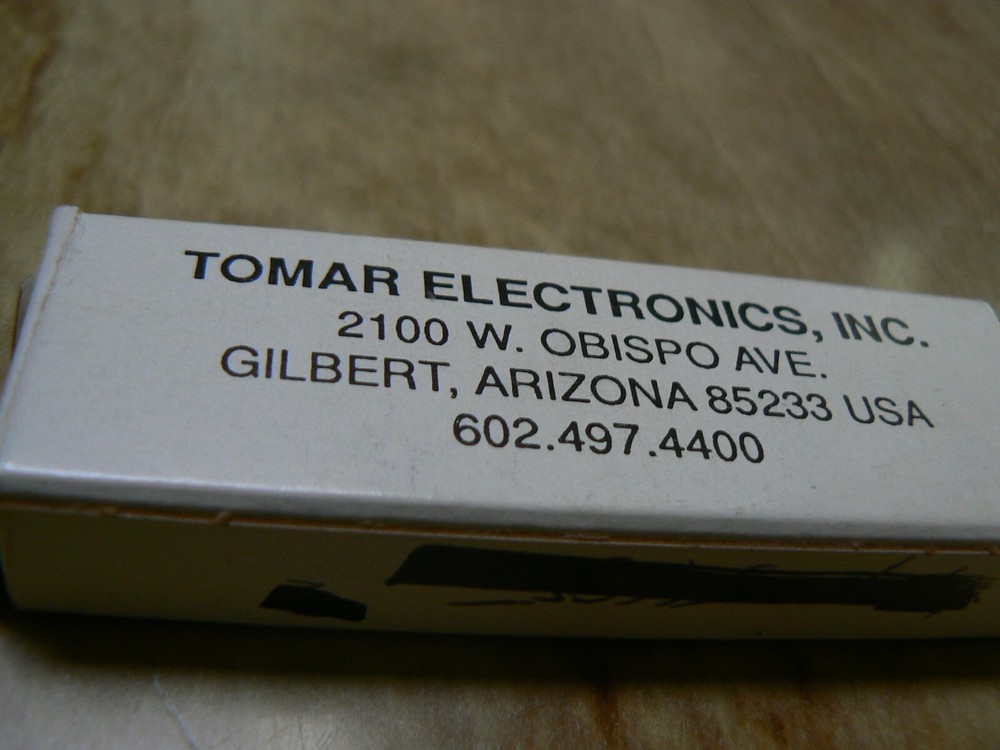 TOMAR Electronics, p/n 5002, Xenon Strobe Replacement Lamp. -NEW- (K)